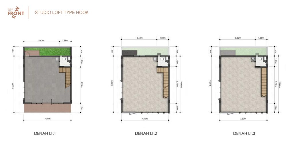 ruko-front-row-studio-loft-kota-wisata-cibubur